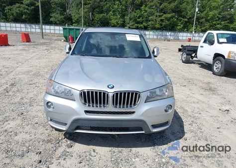 2013 BMW X3 xDrive28I из США, поврежденный, VIN 5UXWX9C59D0A32941